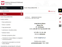 Tablet Screenshot of bip.zbojno.pl
